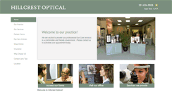 Desktop Screenshot of hillcrestoptical.net